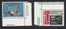 Somalia Snake Racial Equality Year 2v Corners 1971 MNH SG#523-524 - Somalia (1960-...)