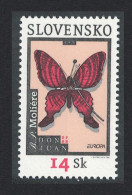 Slovakia Butterfly Moliere Europa CEPT Poster Art 2003 MNH SG#411 - Unused Stamps