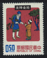 Taiwan Wang Hua Returning Gold $0.50 1974 MNH SG#1004-1005 - Nuovi