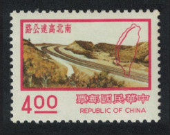 Taiwan North-south Motorway $4 1974 MNH SG#1122d MI#1157 - Ongebruikt