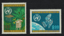 Taiwan World Meteorological Day 2v 1970 MNH SG#744-745 - Unused Stamps