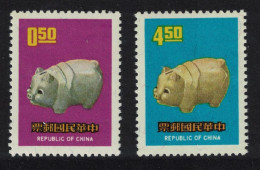 Taiwan Chinese New Year Of The Boar 2v 1970 MNH SG#789-790 - Unused Stamps