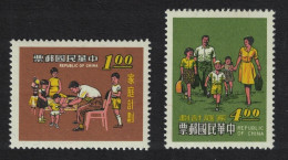 Taiwan Family Planning 2v 1970 MNH SG#787-788 - Nuovi