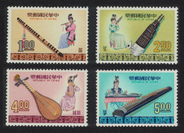 Taiwan Chinese Musical Instruments 4v 1969 MNH SG#690-693 - Nuevos