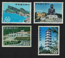 Taiwan Buddha International Tourist Year 4v 1967 MNH SG#624-627 MI#646-649 - Nuevos