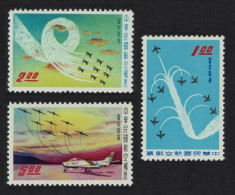 Taiwan Chinese Air Force Commemoration 3v 1960 MNH SG#344-346 MI#352-354 Sc#C70-C72 - Neufs