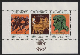 Suriname Olympic Games Los Angeles MS 1984 MNH SG#MS1192 - Suriname