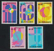 Suriname Easter Charity Various Easter Symbols 5v 1980 MNH SG#990-994 - Suriname