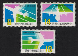 Taiwan Aircrafts Aviation 3v 1987 MNH SG#1753-1755 - Unused Stamps