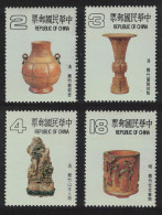 Taiwan Ancient Chinese Bamboo Carvings 4v 1983 MNH SG#1491-1494 - Nuevos