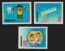 Taiwan Dental Health 3v Def 1982 SG#1435-1437 - Unused Stamps