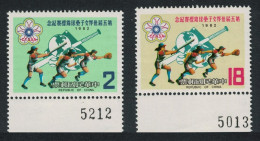 Taiwan World Women's Softball Championship 2v Margins 1982 MNH SG#1446-1447 - Unused Stamps