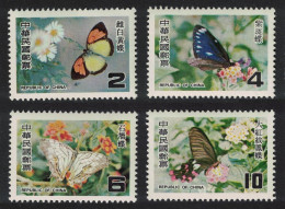 Taiwan Butterflies 4v 1978 MNH SG#1216-1219 - Unused Stamps