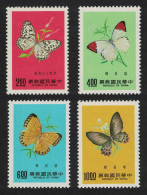 Taiwan Butterflies 4v Def 1977 SG#1160-1163 - Nuovi