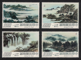 Taiwan Madame Chiang Kai-shek's Landscape Paintings 4v 1977 MNH SG#1139-1142 - Unused Stamps