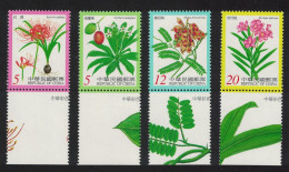 Taiwan Poisonous Plants 4v Margins 2000 MNH SG#2659-2662 - Unused Stamps