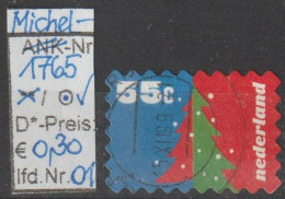 1999 - NIEDERLANDE - FM/DM "Dez.marken - Weihn. Motive" 55 C Mehrf. - O  Gestempelt - S.Scan (1765o 01-02 Nl) - Gebruikt