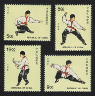 Taiwan Martial Arts 4v 1997 MNH SG#2416-2419 - Unused Stamps