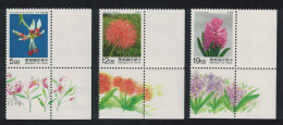 Taiwan Hyacinth Lily Bulbous Flowers 3v Corners 1995 MNH SG#2243-2245 - Ungebraucht