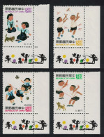 Taiwan Children's Games 3rd Series 4v Corners 1993 MNH SG#2120-2123 - Nuovi