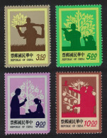 Taiwan Parent-Child Relationships 4v Def 1993 SG#2142-2145 - Unused Stamps