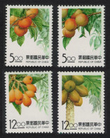 Taiwan Fruits 4v 1993 MNH SG#2147-2150 - Unused Stamps