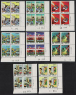 Taiwan Science And Technology 8v Corner Blocks Of 4 1988 MNH SG#1790-1797 MI#1802-1809 - Neufs