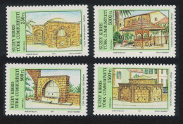 Turkish Cyprus Fountains 4v 1991 MNH SG#307-310 - Unused Stamps