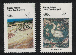 Turkish Cyprus Tourism 2v 1990 MNH SG#286-287 - Neufs