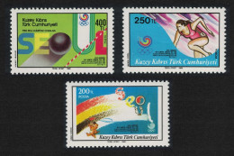 Turkish Cyprus Olympic Games Seoul 3v 1988 MNH SG#237-239 - Unused Stamps