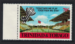 Trinidad And Tobago World Netball Tournament Left Margin 1980 MNH SG#580 - Trinidad Y Tobago (1962-...)