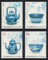 Taiwan Blue White Porcelain Ancient Art Treasures 2019 MNH - Ungebraucht