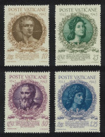 Vatican Raphael Da Sangallo Maratti Canova Artists 4v 1944 MNH SG#95-98 MI#99-102 Sc#87-90 - Unused Stamps