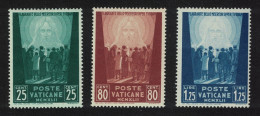 Vatican Prisoners Of War Relief Fund 3v 1942 MNH SG#85-87 MI#89-91 Sc#77-79 - Ongebruikt