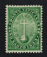 Vatican Holy Year 25c+10c 1933 MH SG#15 - Unused Stamps