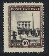 Vatican Wing Of Vatican 10c 1933 MNH SG#20 - Nuevos