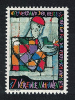 UN Vienna Jester Holding Dove World Federation 1996 MNH SG#V202 - Other & Unclassified