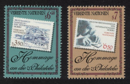 UN Vienna Tribute To Philately 2v 1997 MNH SG#V237-V238 - Autres & Non Classés