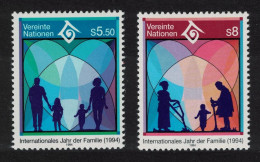 UN Vienna International Year Of The Family 2v 1994 MNH SG#V159-V160 - Other & Unclassified
