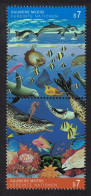 UN Vienna Whales Fish Marine Life Clean Ocean Pair 1992 MNH SG#V126-V127 - Andere & Zonder Classificatie