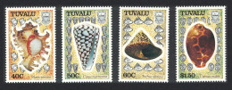 Tuvalu Sea Shells 4v 1991 MNH SG#597-600 - Tuvalu