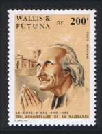 Wallis And Futuna Jean-Marie Vianney Cure D'Ars 1986 MNH SG#480 Sc#C147 - Unused Stamps