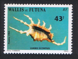 Wallis And Futuna Sea Shells Scorpion Conch 1984 MNH SG#443 Sc#310 - Unused Stamps