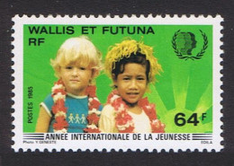 Wallis And Futuna International Youth Year 1985 MNH SG#468 MI#489 Sc#328 - Nuovi