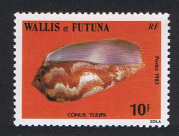 Wallis And Futuna Sea Shells Tulip Cone 1983 MNH SG#428 Sc#303 - Nuovi