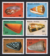 Wallis And Futuna Sea Shells 6v 1983 MNH SG#428-433 Sc#303=313 - Nuevos