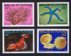 Wallis And Futuna Marine Life 4v 1982 MNH SG#410-413 Sc#294-297 - Ongebruikt