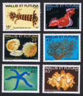 Wallis And Futuna South Pacific Fauna 6v 1979 MNH SG#341-346 Sc#246-250 - Unused Stamps
