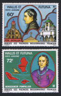 Wallis And Futuna Arrival Of First French Missionaries 2v 1978 MNH SG#284-285 Sc#C80-C81 - Ongebruikt