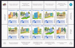 Venezuela Education Building And Endowment Foundation Sheetlet Of 10v 2001 MNH SG#3682-3686 Sc#1620 - Venezuela